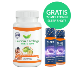 Garcinia Cambogia Forte 1000 mg + 2x Melatonin Sleep Shot 60 ml GRATIS